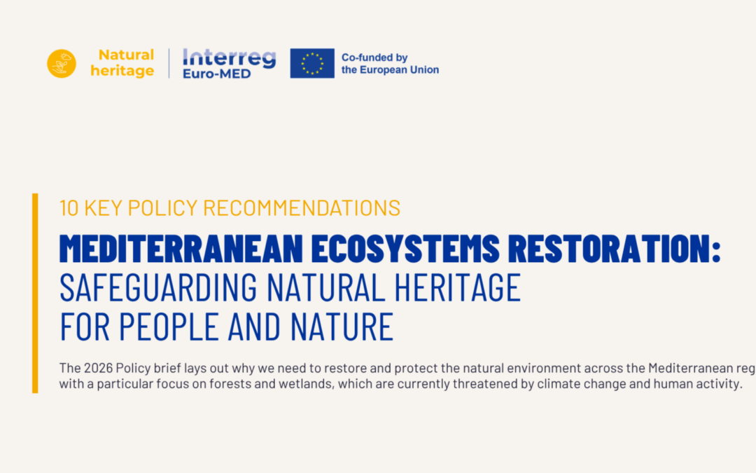 Policy brief “Mediterranean Ecosystems Restoration: Safeguarding Natural Heritage for People and Nature”