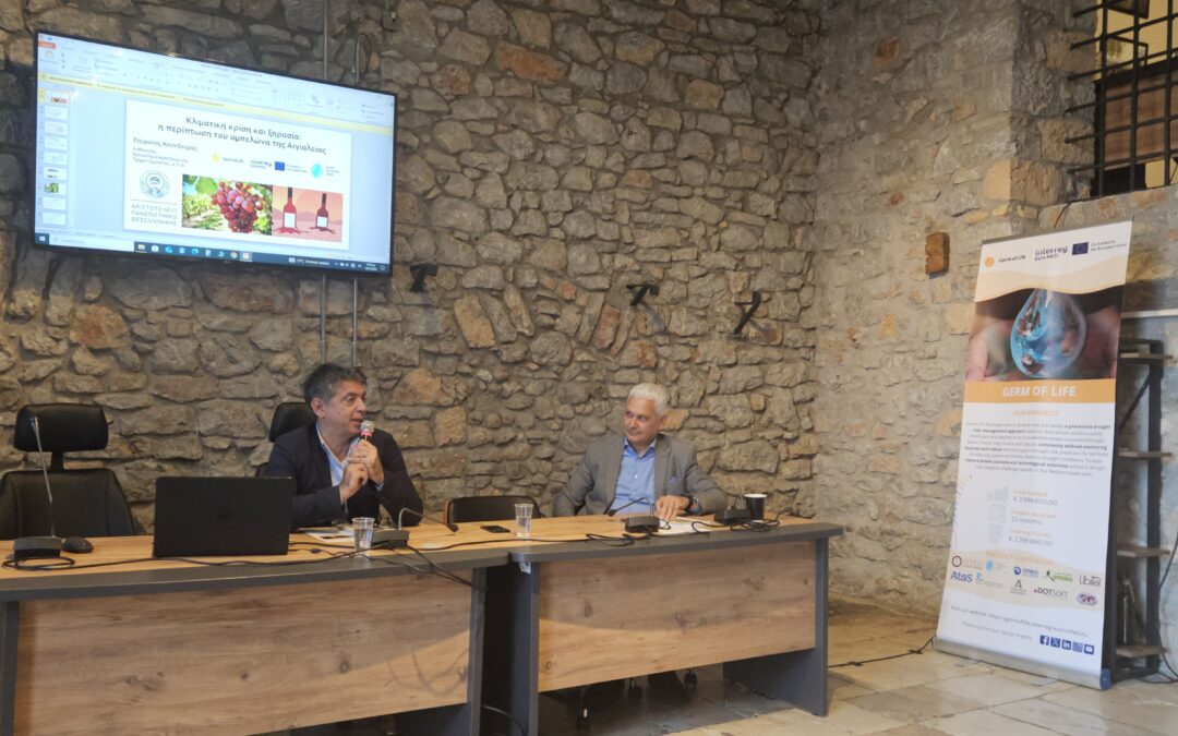 Between satellites and vineyards to provide solutions to droughts